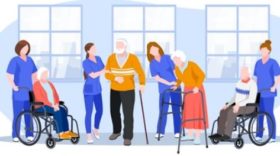 Cuidados auxiliares de enfermería en residencias de personas mayores